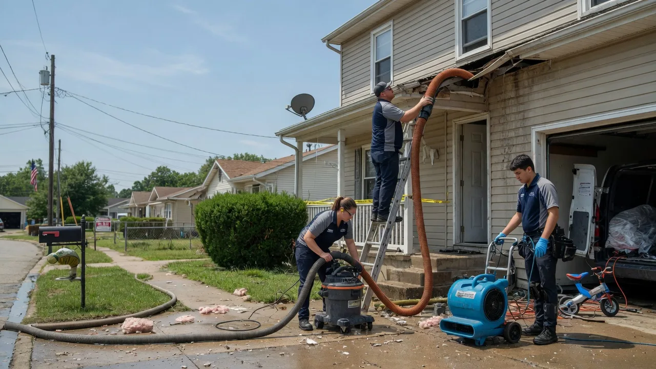 Water Damage Restoration in Louisville, MS near me